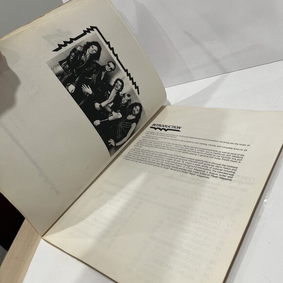 Judas Priest Guitar Tab Music Book Cherry Lane 1982 Rare OOP Tablature Metal - Picture 8 of 9